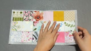 Sewing Project for Scrap Fabrics 🩷 Wristlet Wallet Sewing Tutorial diy patchwork [upl. by Aurelio846]