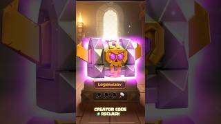 Luck 🥹 or Tricks To Get Legendary Chest Clash of Clans [upl. by Liv]