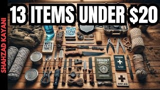 13 Prepping amp Survival Items Under 20 [upl. by Noeruat]