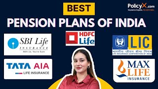 Best Pension Plans In India 2024  Top Pension Plans In India  Best Pension Schemes India 2024 [upl. by Oehsen]