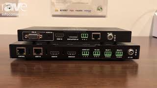 InfoComm 2018 Wyrestorm Features EXSW0301 Extender Set [upl. by Capp]