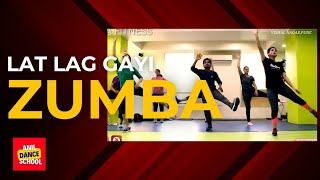 Zumba Dance lose belly fat best exercise Lat lag gayi HD 720p Anil Dance School [upl. by Emyaj]