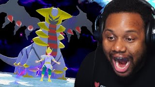 AYO WHAT THE FampK HAPPENED Pokemon Legends Arceus Final Boss Volo Battle Gameplay REACTION [upl. by Forelli]