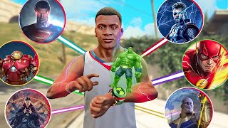 Franklin Found Avengers Watch in GTA 5 [upl. by Erapsag]