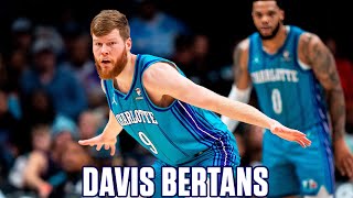 DAVIS BERTANS  NBA Highlights in Charlotte Hornets 202324 [upl. by Eymaj]