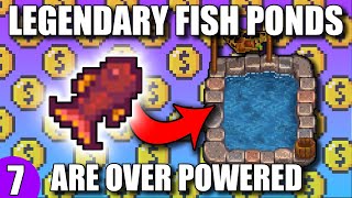 Legendary Fish Ponds are Overpowered  100 Completion Stardew Valley Lets Play [upl. by Elletnahs400]