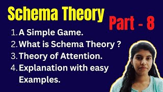 Schema Theory of Attention  🔴 Theories of Attention with Examples [upl. by Ame]