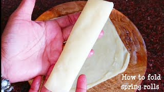 Make spring roll sheets samosa patti at home Homemade multipurpose wrappers [upl. by Bodrogi848]