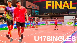 U17FINAL ALL INDIA SUB JUNIOR RANKING TOURNAMENT 2022 JWALA GUTTA PRANAY SHETTIGAR VS ABHISHEK [upl. by Ahsemak]