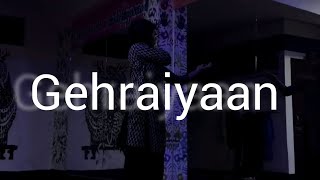 Gehraiyaan 🌊  Nilaanchal sharma  Contemporary dance  contemporarydance gehraiyaan dance [upl. by Aldric505]