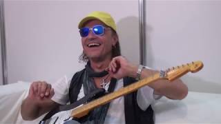 Interview Matthias Jabs Scorpions Bucharest Romania 12 June 2018 [upl. by Annohsat]