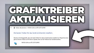 Windows 11 Grafikkartentreiber aktualisieren  Tutorial [upl. by Attennaej165]