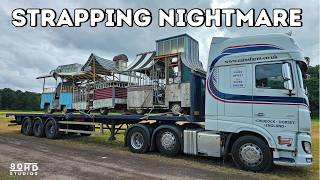 HGV Truck Driver Challenging Load UK Trucking [upl. by Karp]