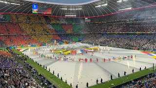 The National Anthems  Germany v Scotland Munich Euro 2024 [upl. by Nauqat335]