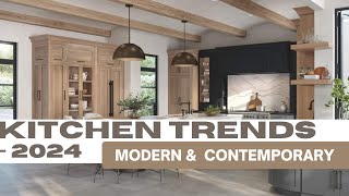 2024 Kitchen Trends  Modern amp Contemporary Kitchen Trends  Kitchen Backsplash amp Cabinets [upl. by Jillane257]