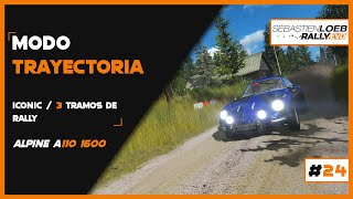 Sebastien Loeb Rally Evo  Modo Trayectoria 24  Alpine A110 1600  Gameplay 2024 [upl. by Siclari]