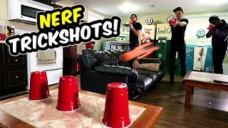 NERF TRICKSHOTS [upl. by Guenna]