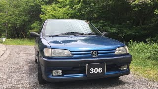 Refilling radiator coolant Day3  Back to Tokyo 240km  Peugeot 306 xsi [upl. by Ekez708]