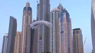 The Beach Polo Cup Dubai 2014  SkydiveDubai [upl. by Anos]