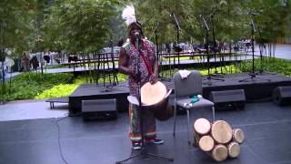 West African drumming by Sogbety Diomande [upl. by Rosenzweig770]