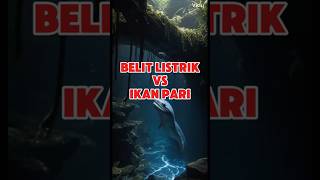 Belut Listrik vs Ikan Pari 🦈 pertarunganhewan animalfacts rivalstory [upl. by Inar]