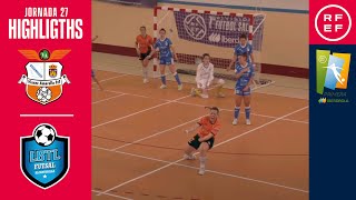 Resumen PrimeraIberdrolaFS  Viaxes Amarelle 41 LBTL Futsal Alcantarilla  Jornada 27 [upl. by Emiaj953]