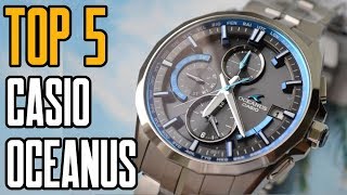 Top 5 Best Casio Oceanus Watches To Buy 2019 [upl. by Relyuc]