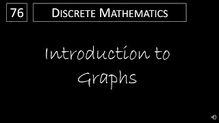 Discrete Math  1011 Introduction to Graphs [upl. by Mian754]