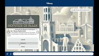 How tourists can find Michelin and GaultampMillau awarded restaurants with a DMOCMO chatbot [upl. by Neelloc]