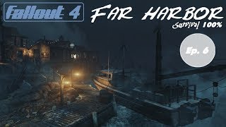 Far Harbor Survival 100  Ep 6  Aldersea Spa Flight 1207 Pine Crest Cavern Ond House [upl. by Antrim]