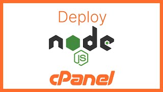 Deploy a Node js App on Shared Hosting via cPanel Tutorial 2024 [upl. by Carleen]