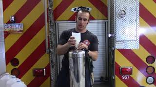 Skill Drill Refilling a Pressurized Water Extinguisher [upl. by Adym]