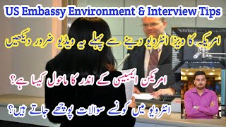 US Embassy Interview In Pakistan  US Embassy Islamabad  Islamabad Embassy Area  US Embassy [upl. by Ahsiuqet]