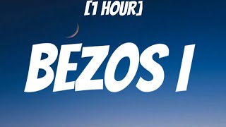 Bo Burnham  Bezos I 1 HOURLyrics [upl. by Annoik]