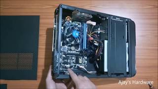 PC build guide Circle Stick Cabinet in Hindi [upl. by Geilich]