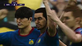 Westerlo  STVV Goals amp Highlights PES 21 GAMEPLAY [upl. by Berton]