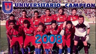 UNIVERSITARIO DE SUCRE CAMPEON 2008🏆● ¡Festejos [upl. by Marjy]