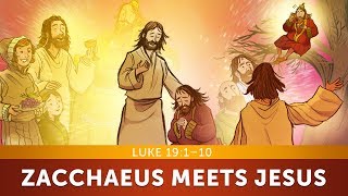 The Story of Zacchaeus  Luke 19  Sunday School Bible Lesson for Kids HD ShareFaithkidscom [upl. by Georg]