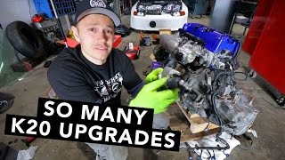 K20 Swap Made Easy With The Right Parts  5 Day Track Build Challenge  EP03 [upl. by Eile]