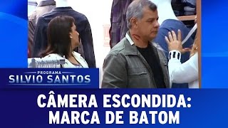 Marca de batom  Câmera Escondida 190317 [upl. by Nessah956]