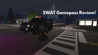 SWAT Review Gamepass on ERLC Emergency Response  Liberty County [upl. by Ainotahs233]