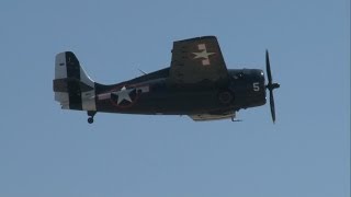 2014 Rhode Island ANG Open House amp Airshow  Grumman F4F Wildcat [upl. by Gilbertson685]