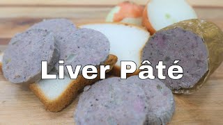 liver pate recipe Home Production of Quality Meats and Sausage [upl. by Cupo]