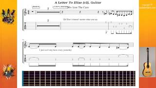 A Letter To Elise v2  Blink 182  Guitar [upl. by Connell]