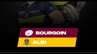 Bourgoin VS Albi J10 Nationale saison 20242025 8 Novmebre 2024 [upl. by Nnairrehs]