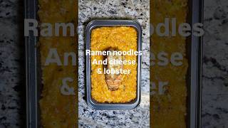 How To Make Ramen Noodles With Cheese amp Lobster [upl. by Okiron]