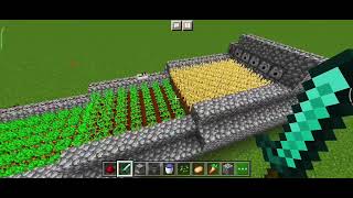 MINECRAFT AUTOMATIC CARROT FARM  MINECRAFT GAMEPLAY VIDEO [upl. by Purvis]