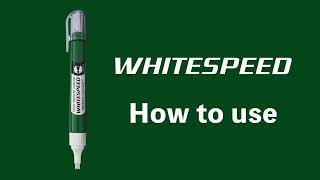 Pentel Correction pen WHITESPEED English ver [upl. by Notle260]