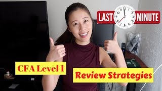 CFA Level 1 Last Minute Review StrategiesCFA一级考试突击必看 复习攻略 [upl. by Silver505]