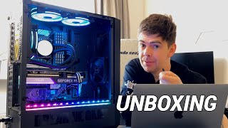 Opsys AgilianX RTX 3060Ti Gaming PC  Unboxing And First Impressions [upl. by Millwater]